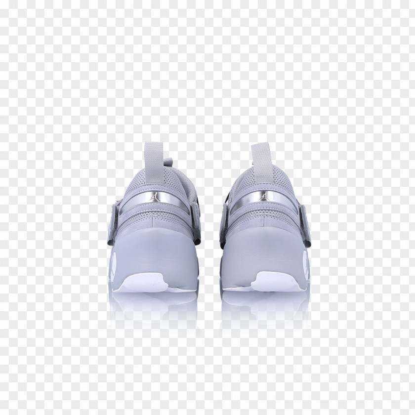 Design Gray Wolf White Shoe PNG