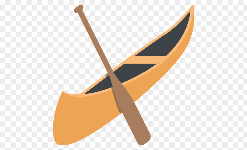 Emoji Canoe Clip Art PNG