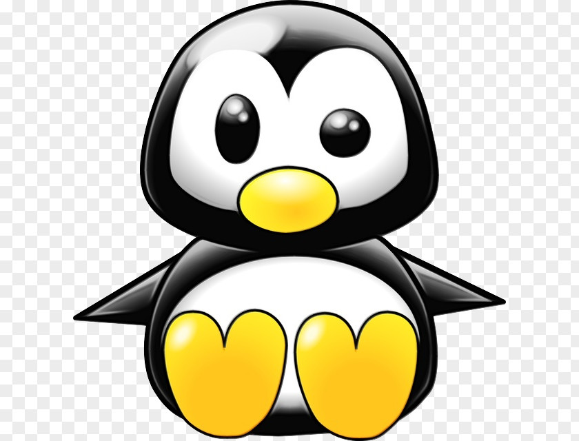 Emoticon Smile Penguin PNG