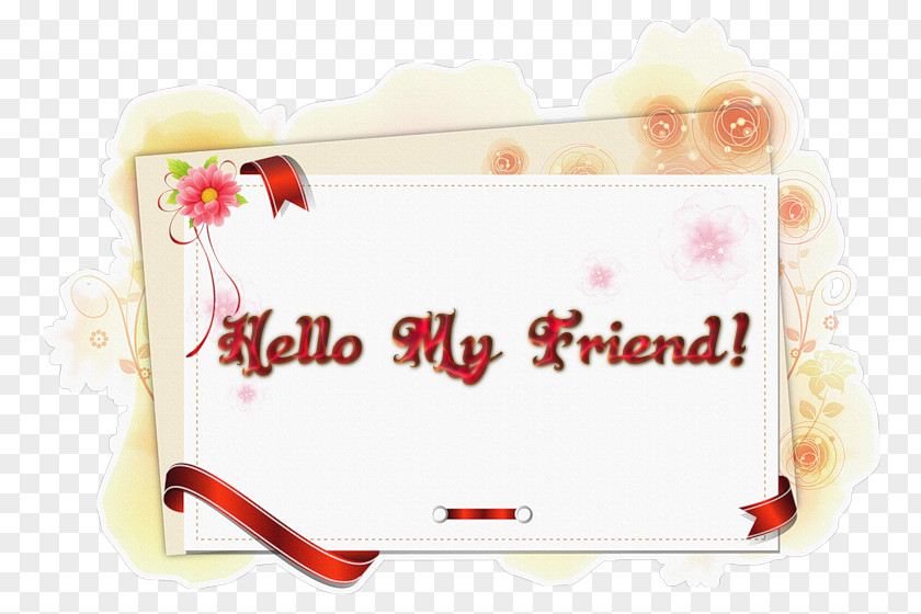 Good Morning Friend Cards Greeting & Note Brand Heart Love Font PNG