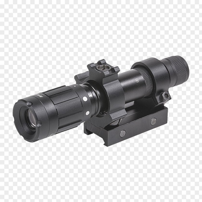 Laser Gun Designator Reticle Optics Green PNG