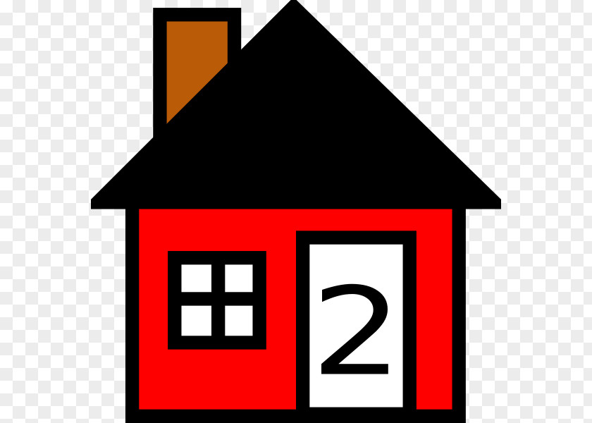 Red House Clip Art PNG