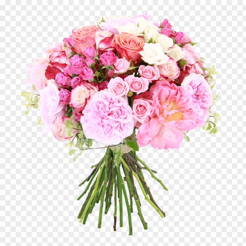 Birthday Garden Roses Flower Bouquet Floral Design PNG