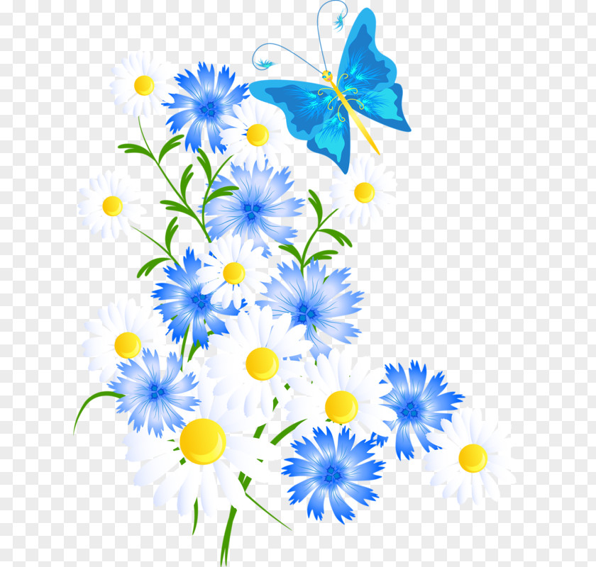 Flower Blue Clip Art PNG