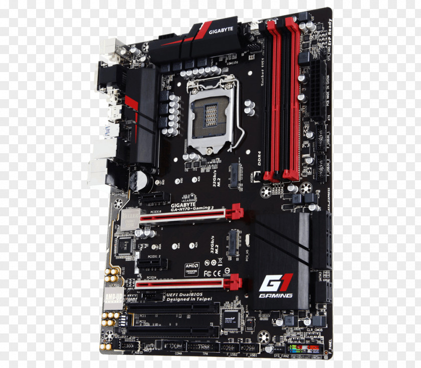 Lga 1151 Intel Scalable Link Interface LGA Gigabyte Technology Motherboard PNG