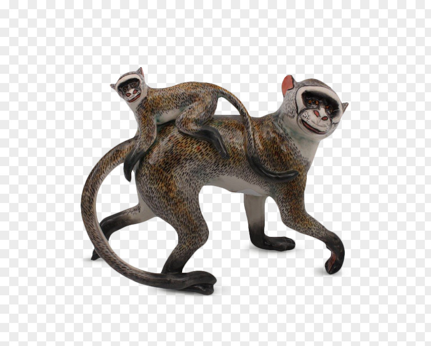 Monkey Mum Cercopithecidae Old World Sculpture Figurine PNG