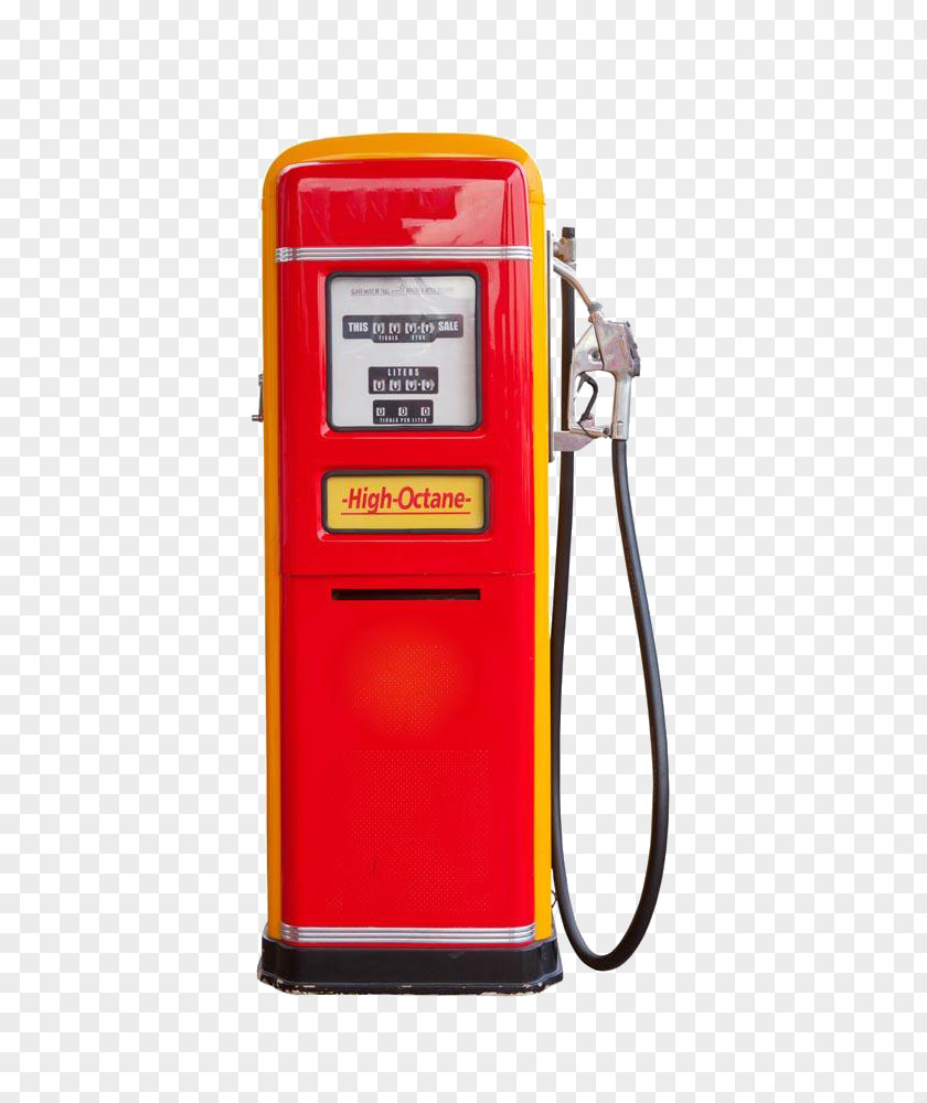 Red Gas Station PNG gas station clipart PNG