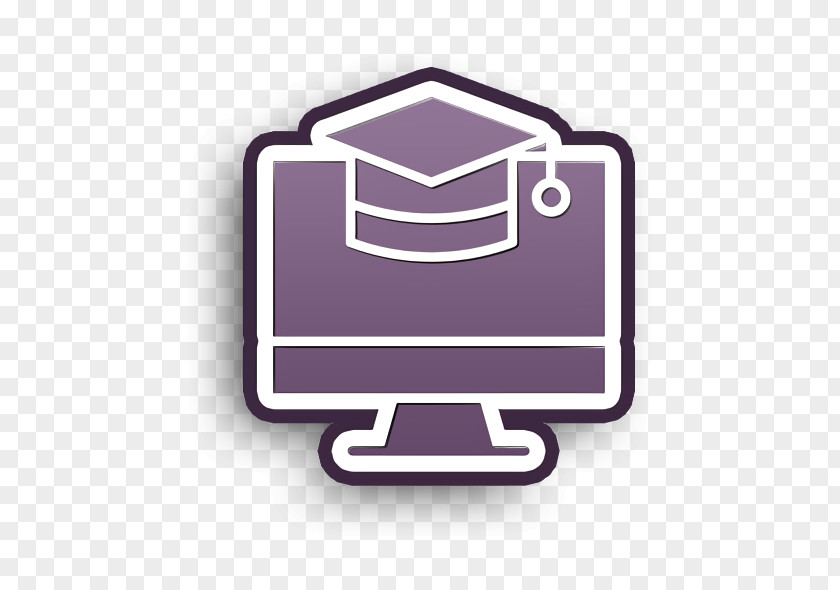 Screen Icon Elearning School PNG