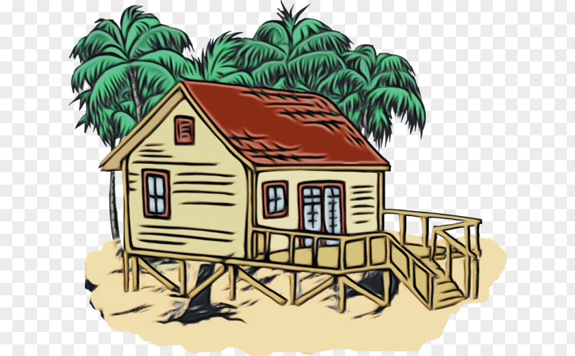 Art Mobile Home Real Estate Background PNG