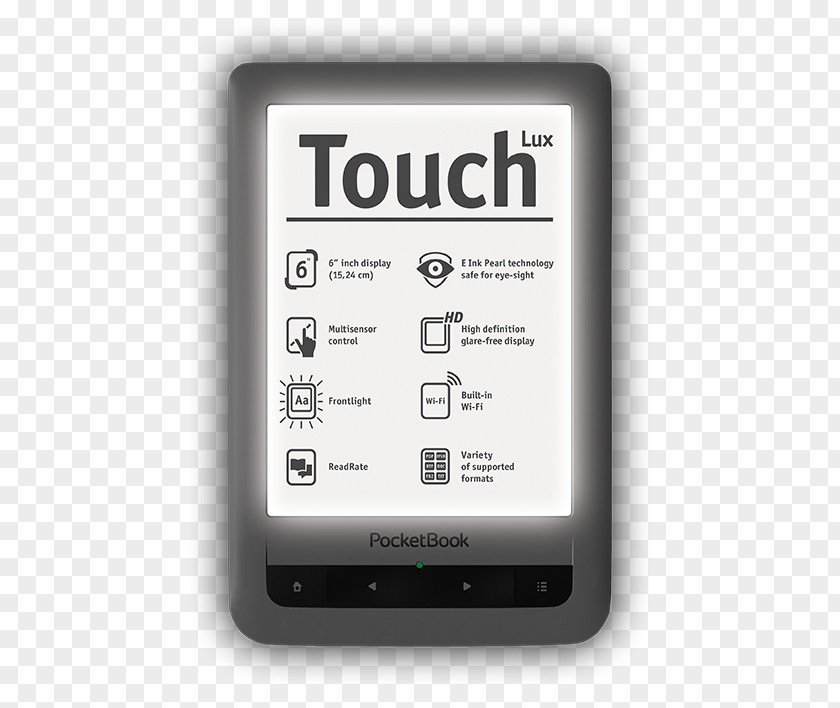 Book Sony Reader PocketBook International E-Readers E Ink Display Device PNG
