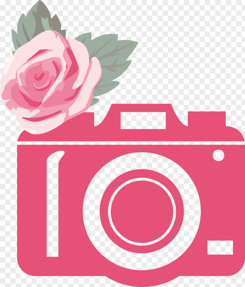 Camera Flower PNG