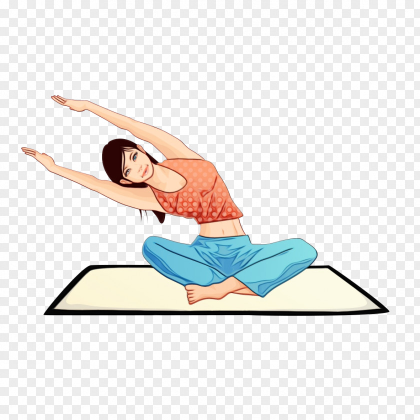 Physical Fitness Yoga Mat Arm Joint PNG