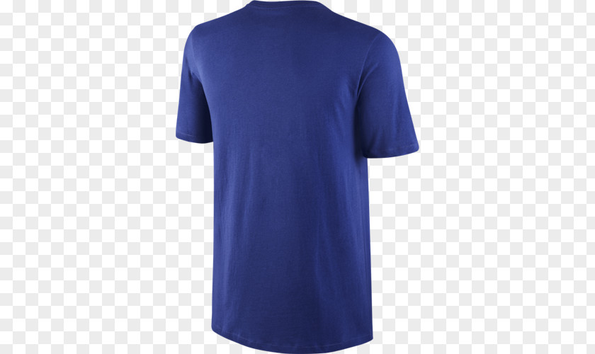 T-shirt Blue Reebok CrossFit Sleeve PNG
