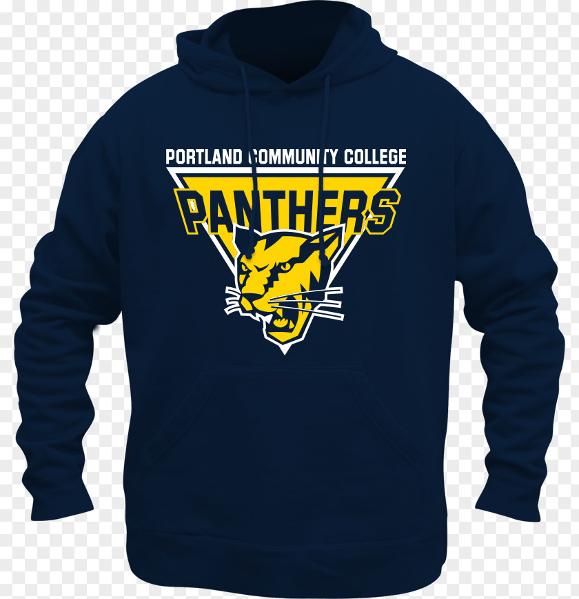 T-shirt Hoodie Portland Community College Bluza PNG