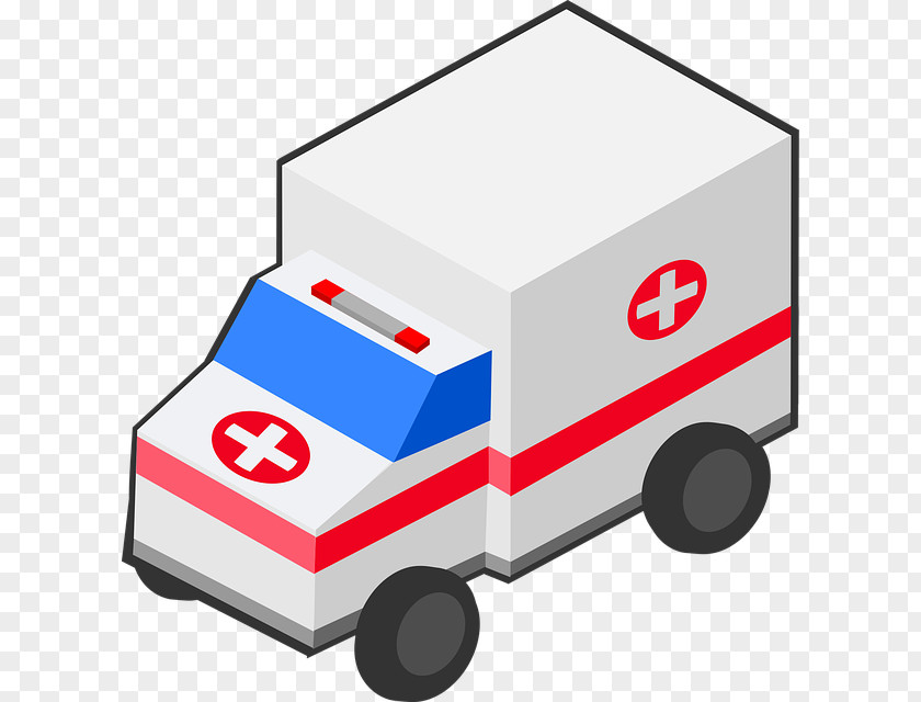 Ambulance Emergency Clip Art Isometric Projection Vector Graphics PNG