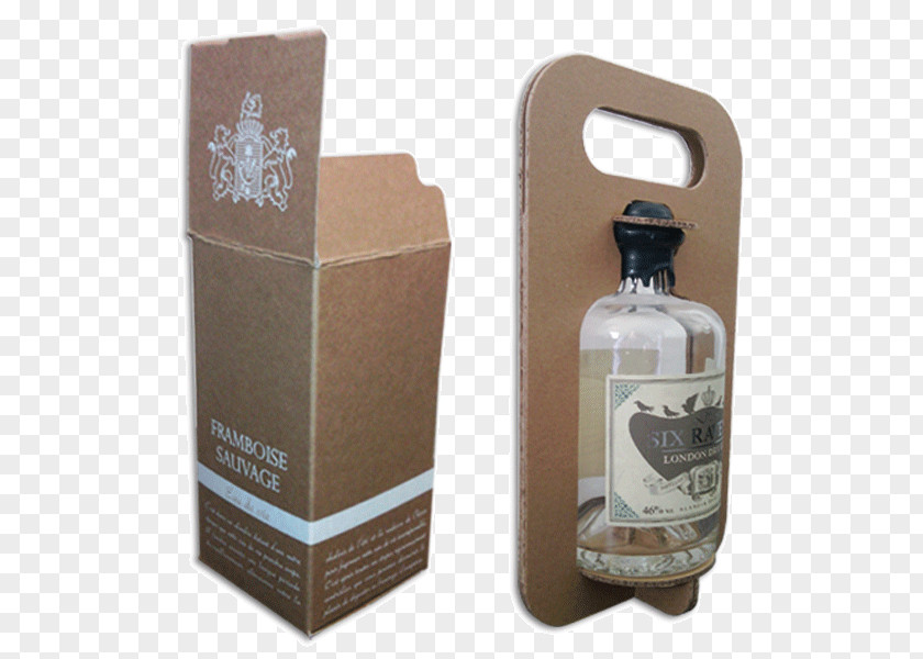 Flour Packaging Eau De Vie Wine Carton Bottle PNG