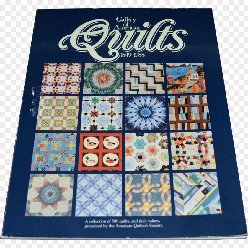 Gallery Of American Quilts 1849-1988 Quilting Patchwork Pattern PNG