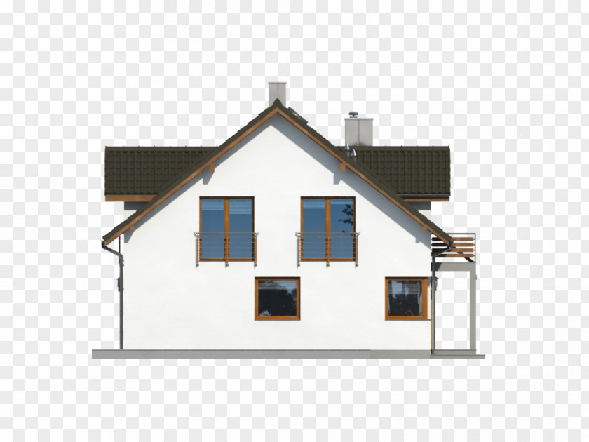 House Window Facade Roof Angle PNG