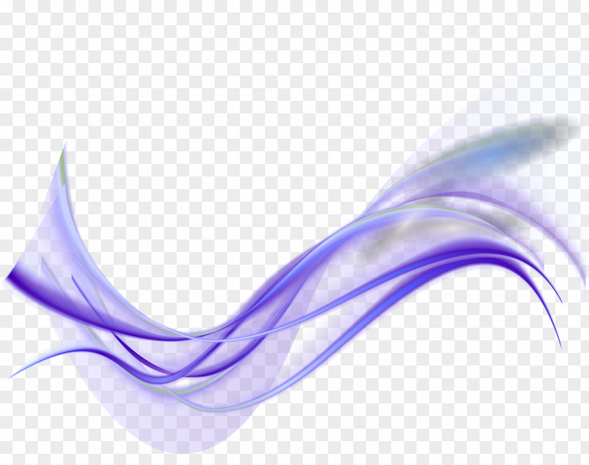 Purple Dream Curve PNG