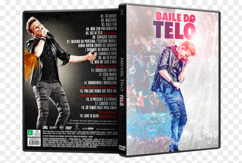 SERTANEJO Baile Do Teló (Ao Vivo) Compact Disc DVD Cadmium Poster PNG