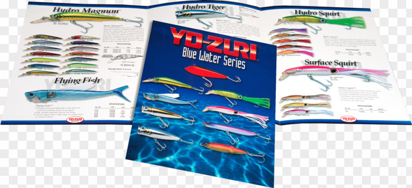Watercolor Fishing Advertising Brochure Printing Graphic Design PNG