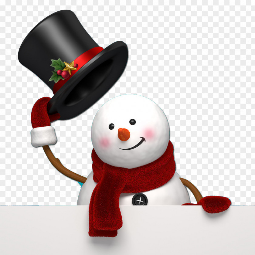 Wearing A Hat Of Snowman Stock Photography Illustration PNG