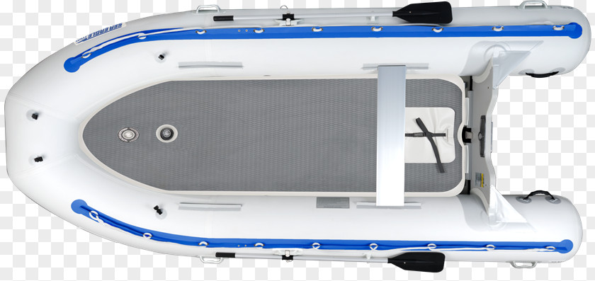 Boat Top View Inflatable Transom Oar PNG