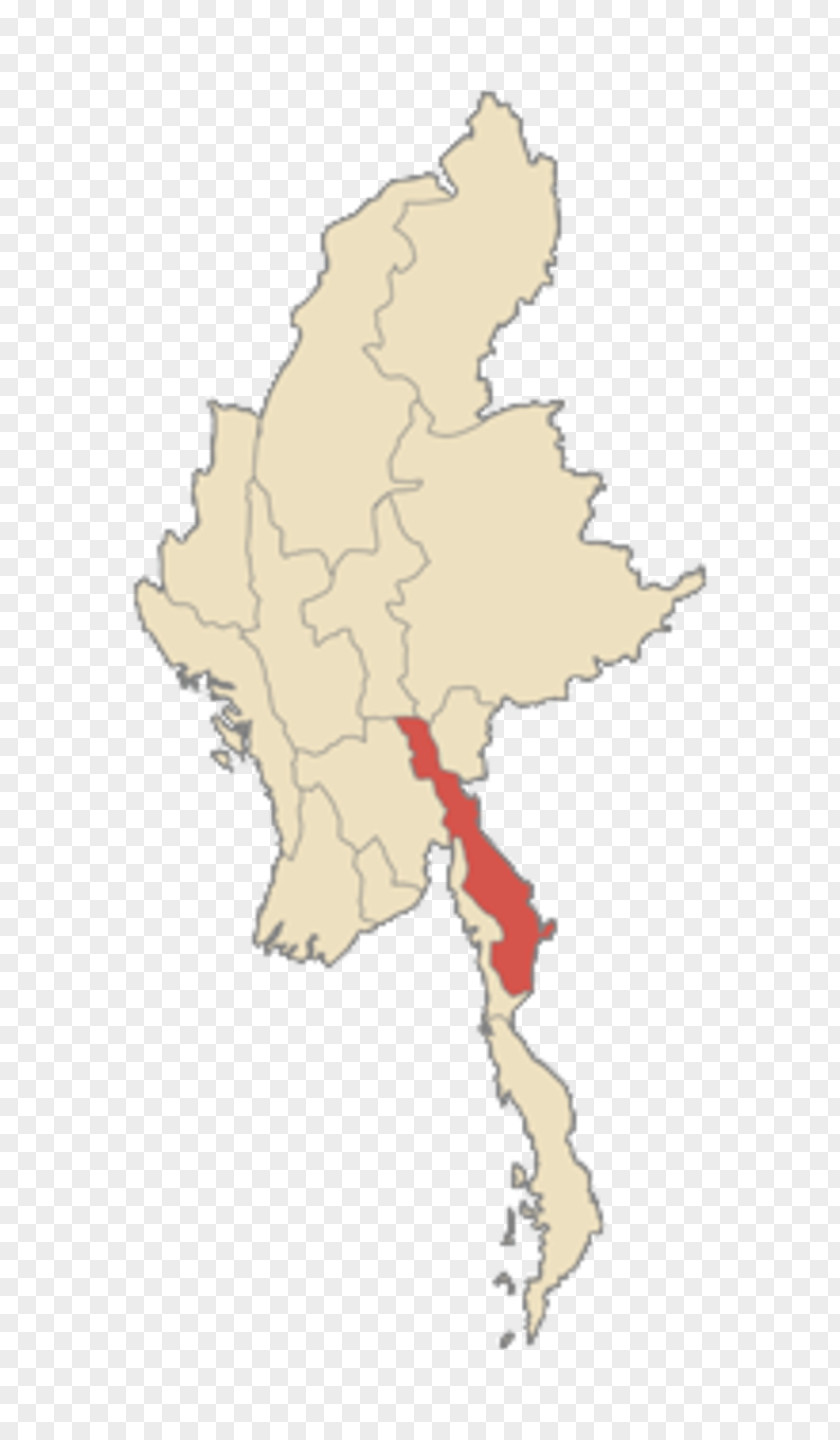 Burma Map Rakhine State Shan Kedahan Malay People Kayah PNG