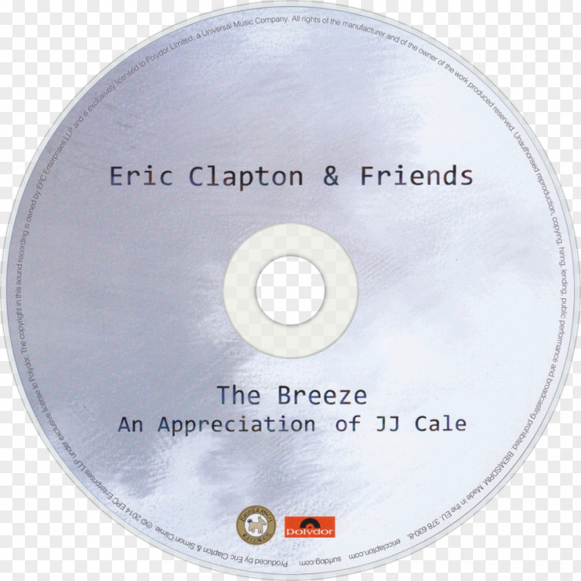 Eric Clapton 1993 Compact Disc Disk Storage PNG