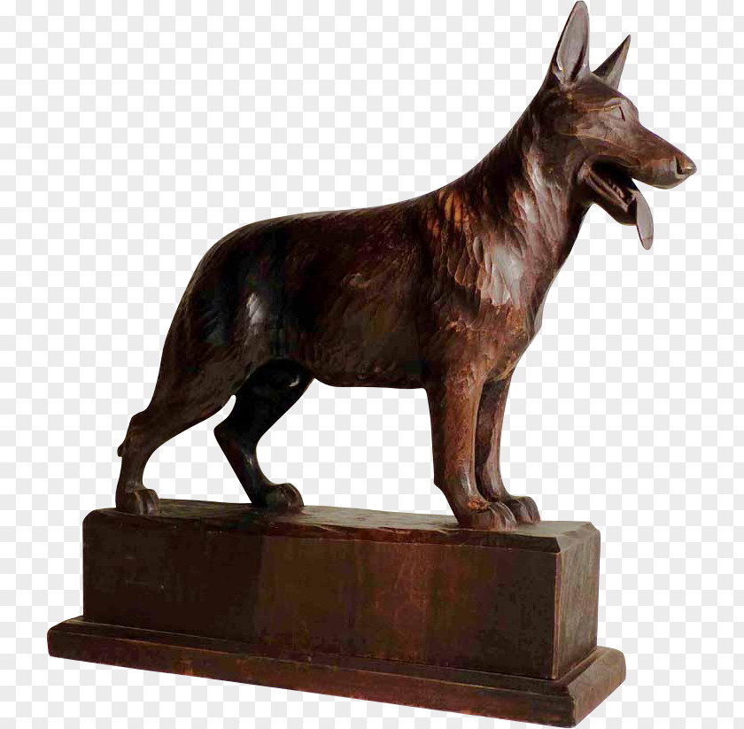 German Shepherd Dog Bull Terrier Bronze Sculpture Breed PNG