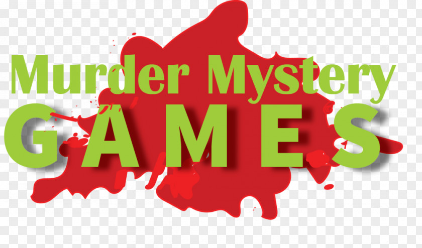 Murder Mystery Game Logo Video Games Party PNG