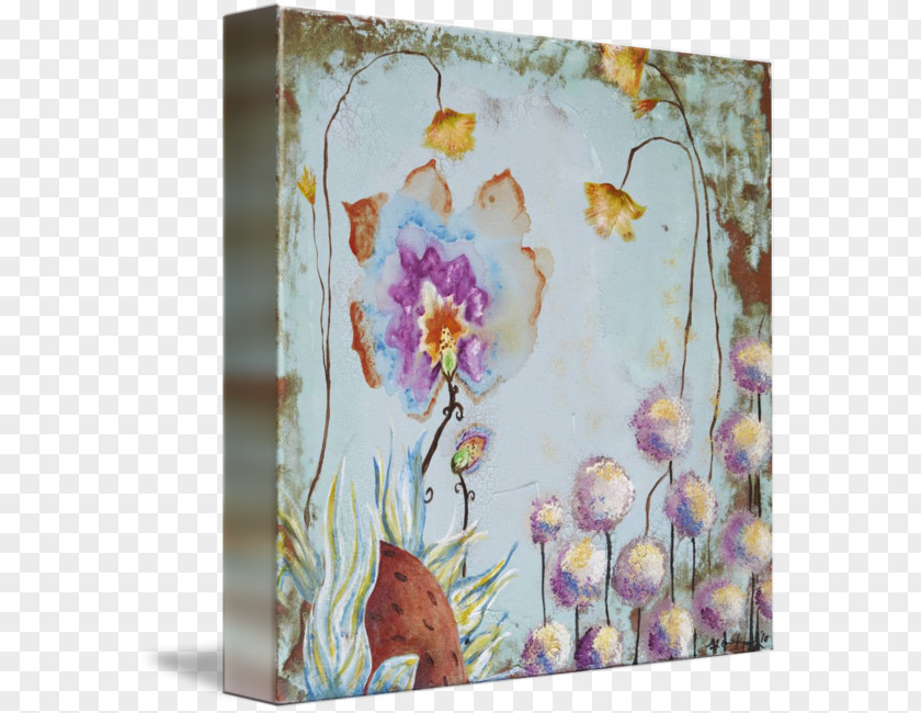 Painting Floral Design Watercolor Picture Frames PNG