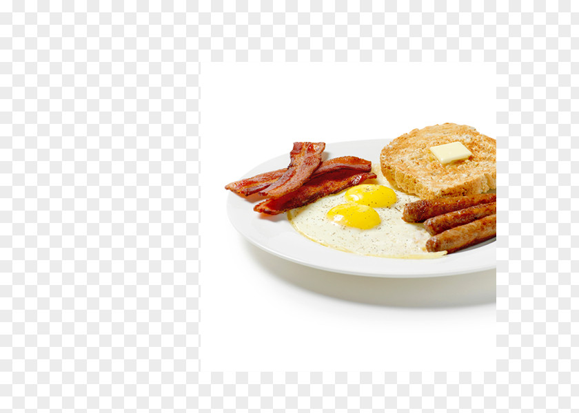 Toast Full Breakfast Fried Egg Bacon PNG