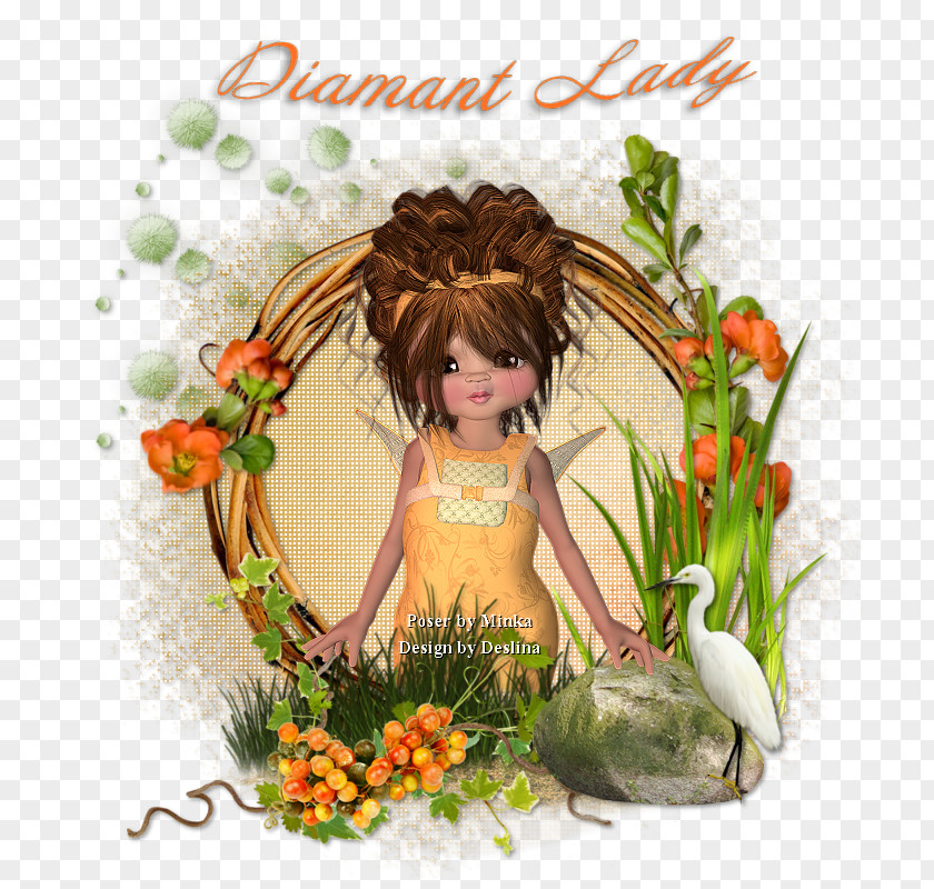 Anita Floral Design Fiction Flowering Plant Character PNG