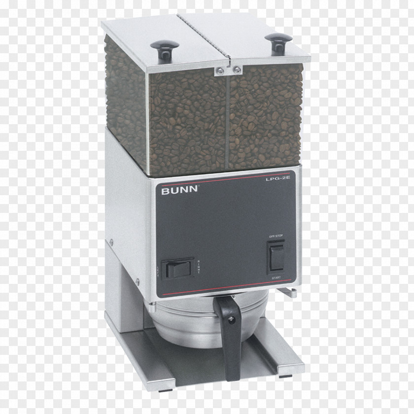 Coffee Grinder Espresso Cafe Bunn-O-Matic Corporation Burr Mill PNG