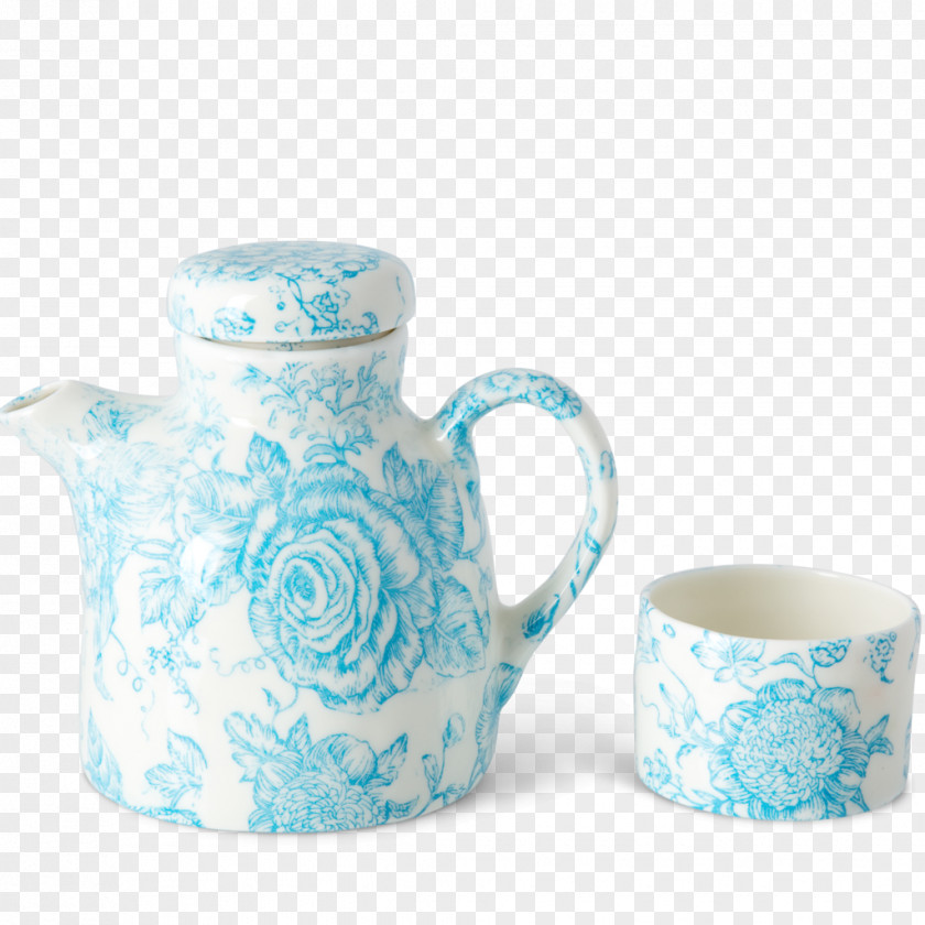 Dark-red Enameled Pottery Teapot Jug Mug Porcelain Tableware PNG