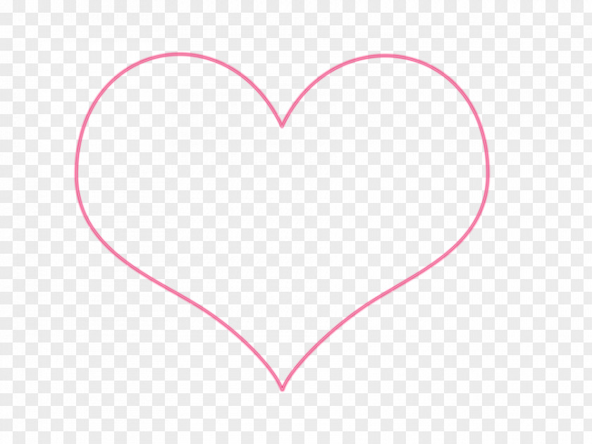 Line Angle Heart Font PNG