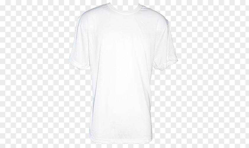 White Tshirt T-shirt Clothing Sleeve Shoulder Neck PNG