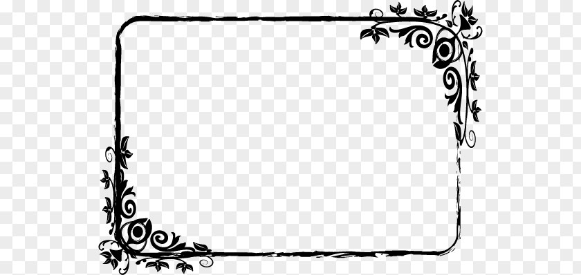 Black And White Pattern Frame PNG and white pattern frame clipart PNG