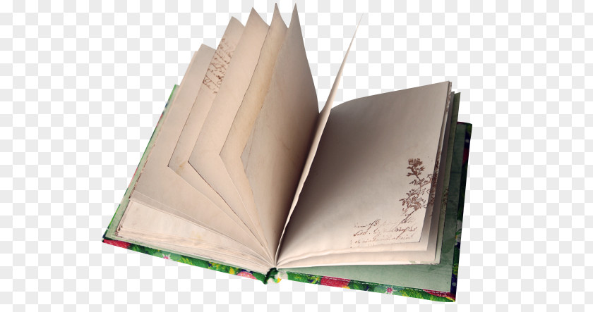 Book Paper Bookbinding Template PNG