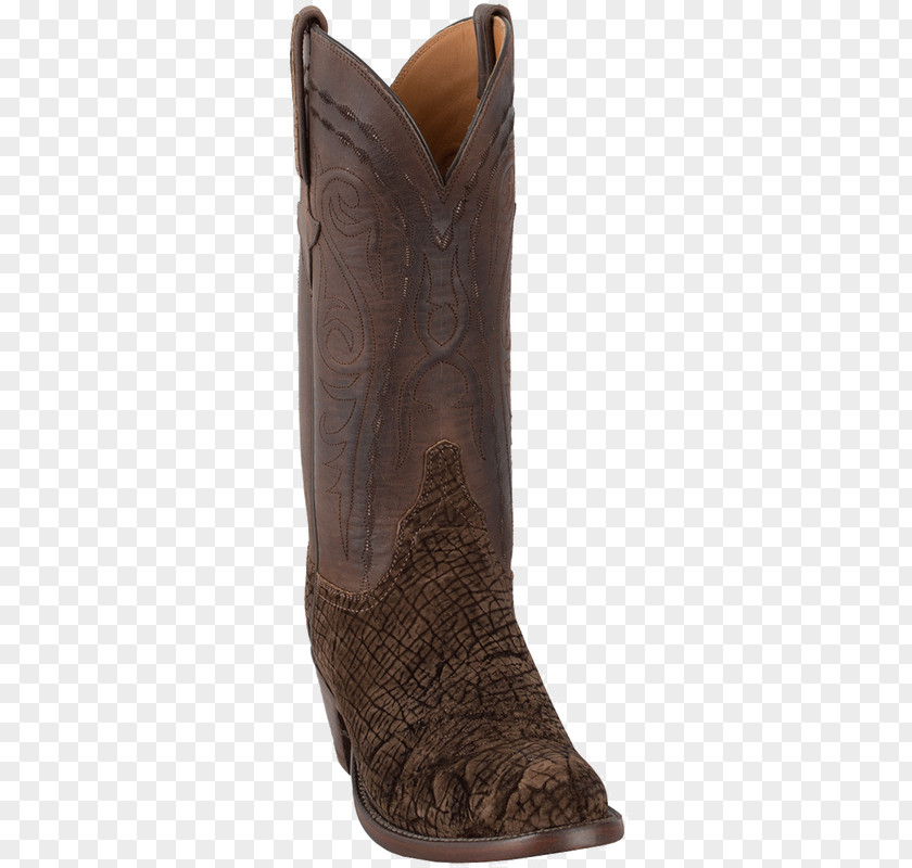 Boot Cowboy Pinto Ranch Shoe Chocolate PNG