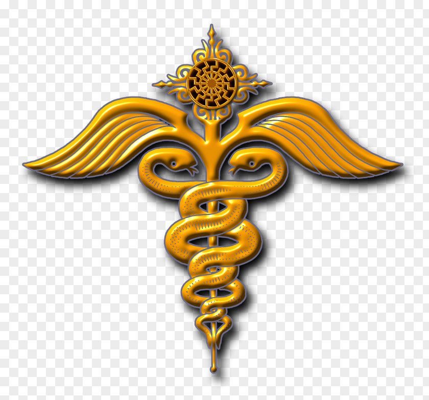 Embroidery Vector Staff Of Hermes Caduceus As A Symbol Medicine Information PNG