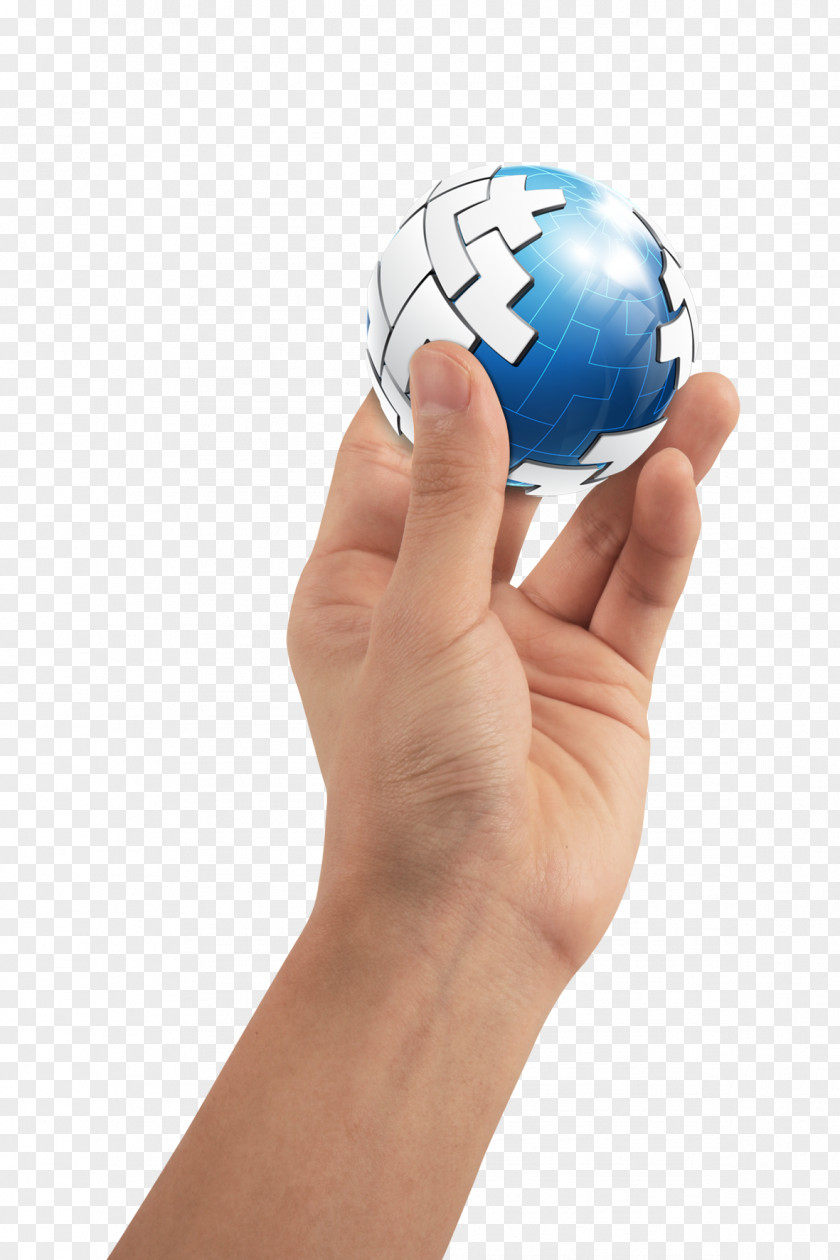 Hands Holding A Globe Earth Science Technology PNG