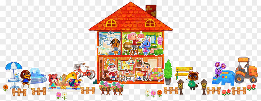 Nintendo Animal Crossing: Happy Home Designer 3DS Recreation PNG