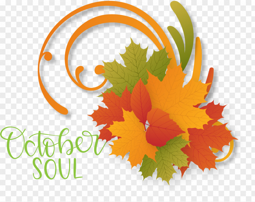 October Soul Autumn PNG