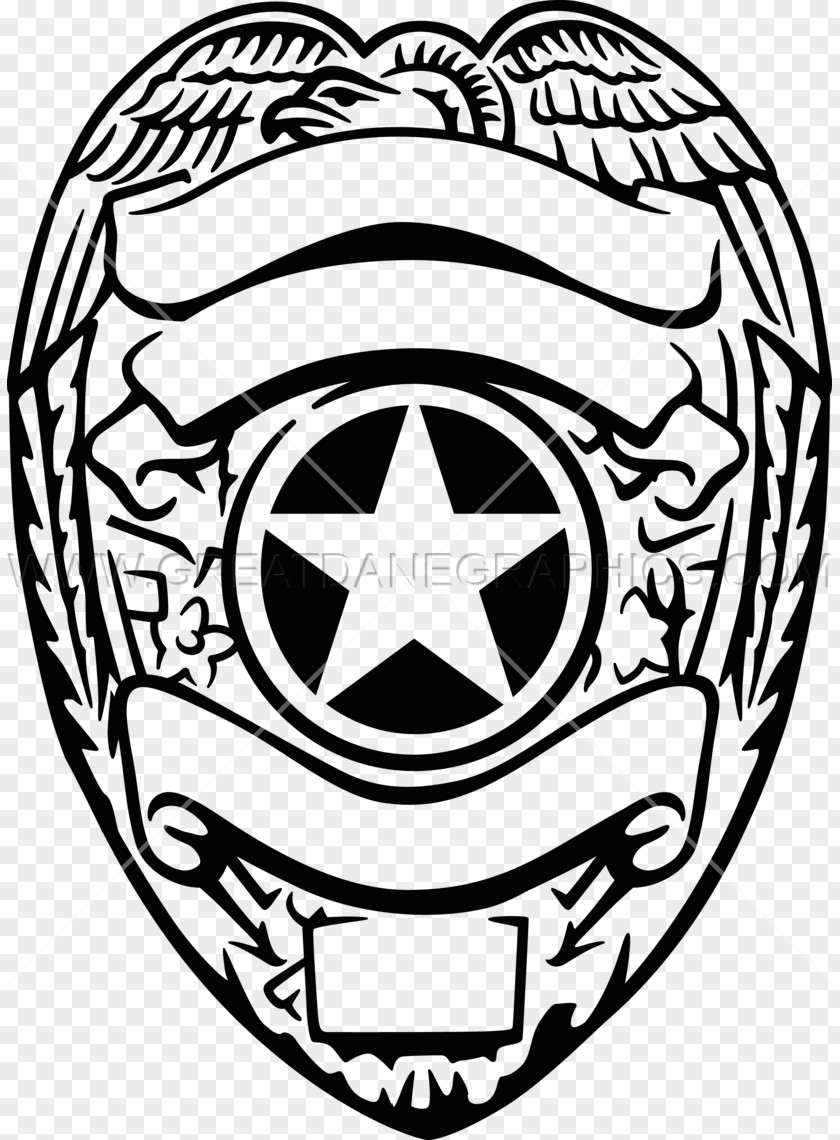 Transfer Vinyl Printing Badge Police Officer Thin Blue Line Drawing PNG