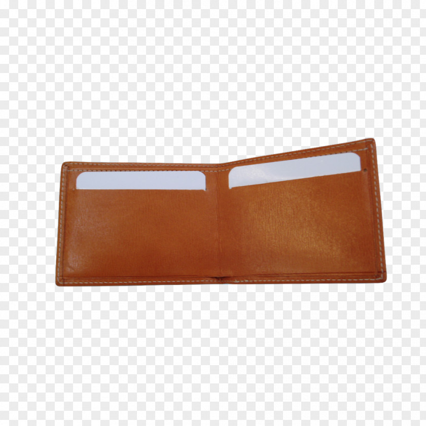 Wallet Caramel Color Brown Leather PNG