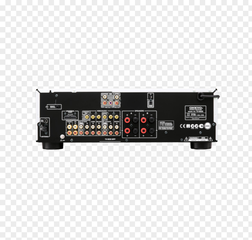 AV Receiver Onkyo TX-8050 Audio Power Amplifier High Fidelity PNG