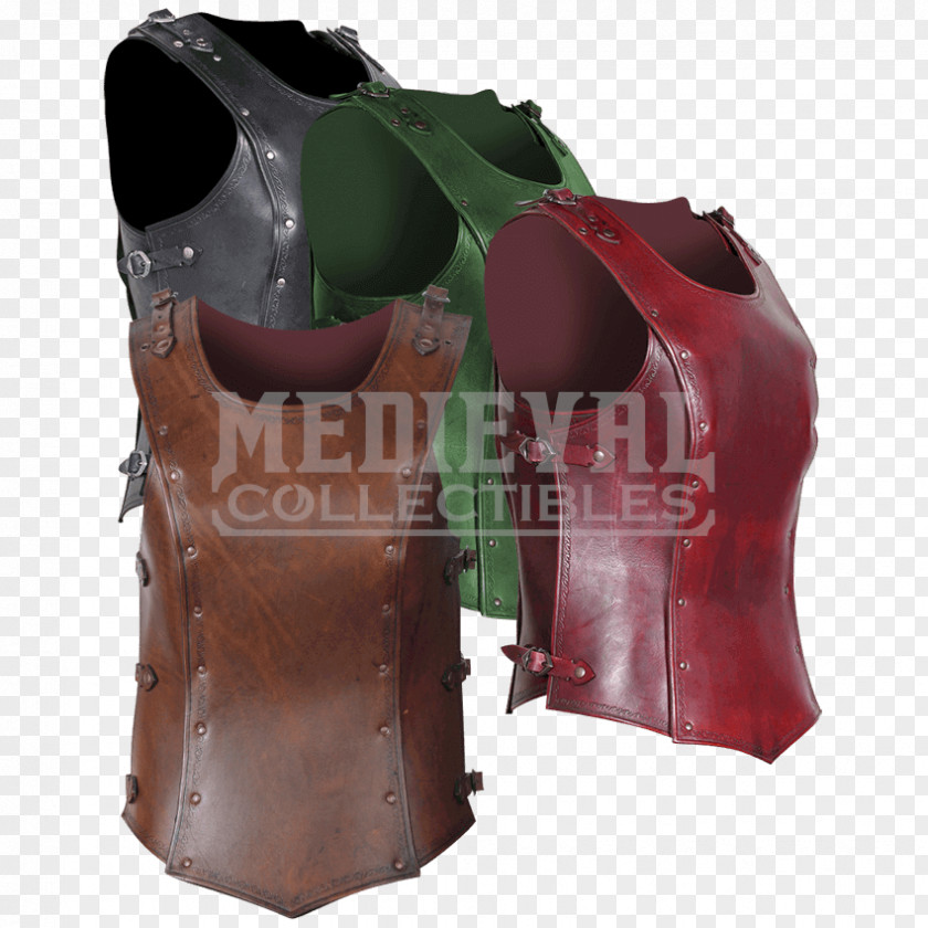 Breastplate Cuirass Armour Leather Body Armor PNG