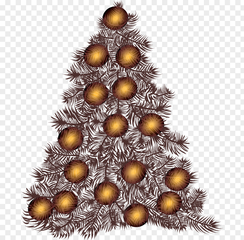 Christmas Tree Abstract Decorative Pattern Santa Claus Abstraction PNG